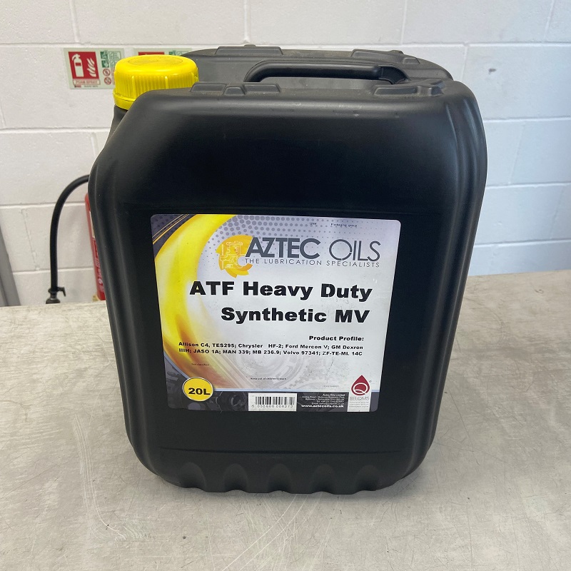Aztec ATF Heavy Duty Synthetic MV Transmission Fluid (20LITRE) 